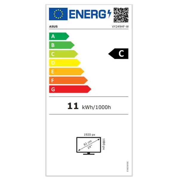 ASUS VY249HF-W 60,96cm (24") 100Hz FHD IPS HDMI gaming monitor