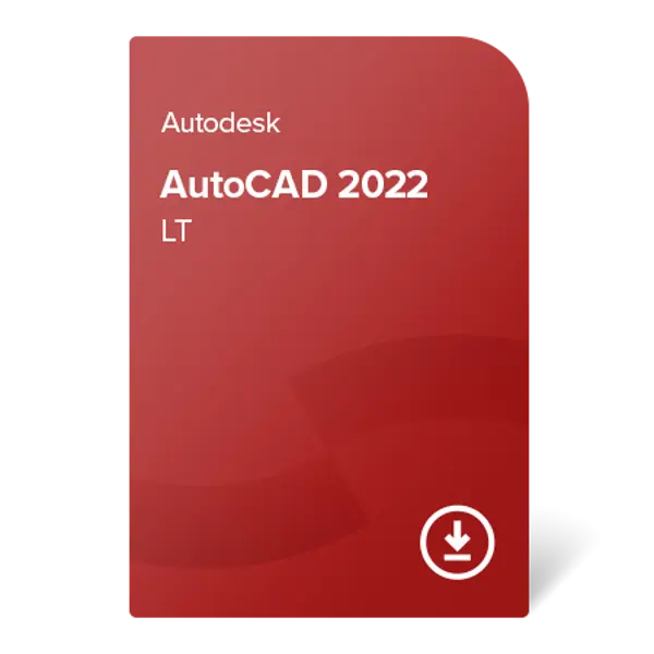 AutoCAD LT 2022 – trajno vlasništvo pojedinačna licenca (SLM)