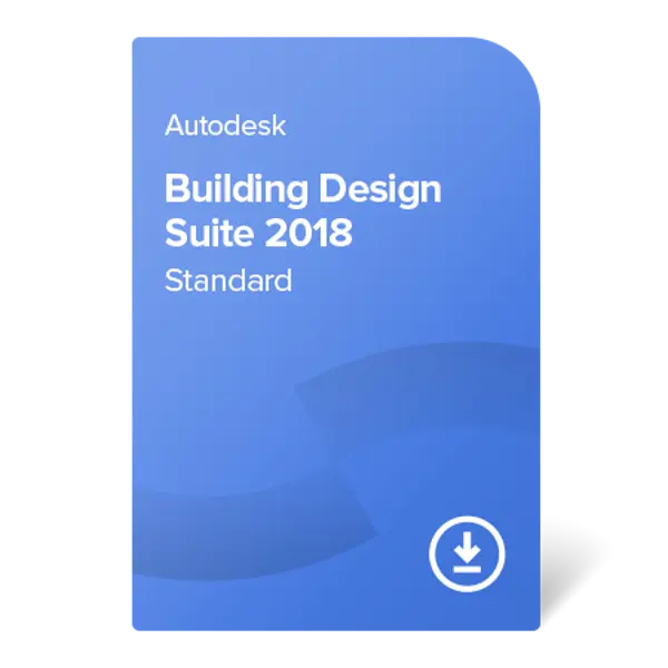 Autodesk Building Design Suite 2018 Standard – trajno vlasništvo mrežna licenca (NLM)