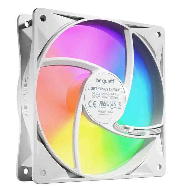 BE QUIET! LIGHT WINGS LX (BL120) RGB 120mm 4-pin PWM ventilator