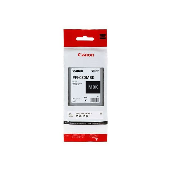 Canon tinta PFI-030, Matt Black