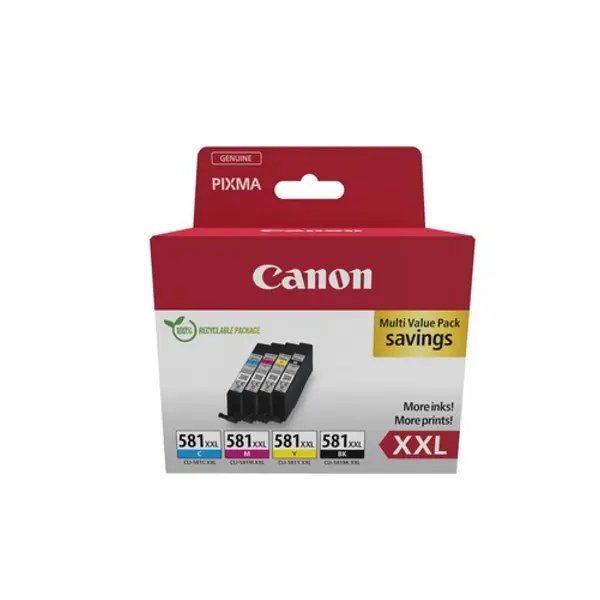 Canon tinta CLI-581 CMYBK XXL-  Mulitpack