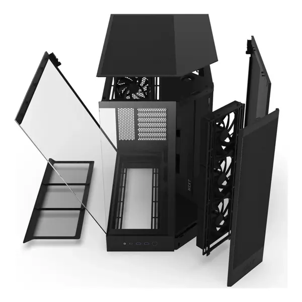 NZXT H9 Flow Midi Tower Black