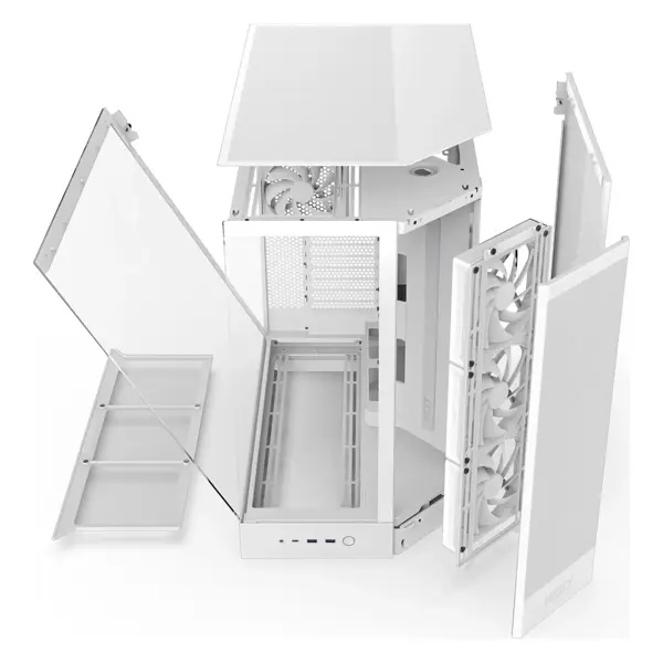 Case NZXT H9 Flow (2025) All White