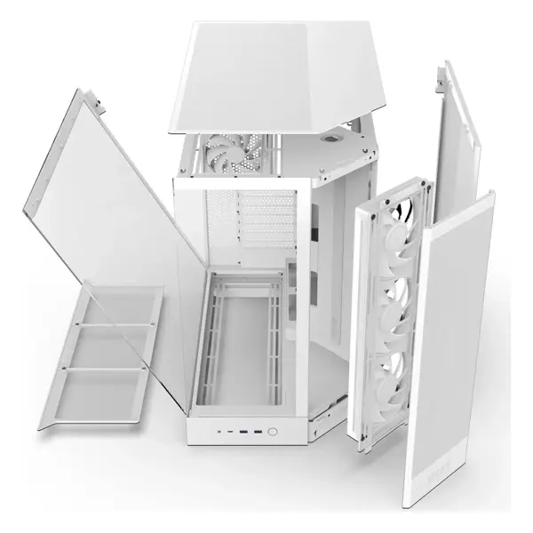 Case NZXT H9 Flow RGB (2025) All White