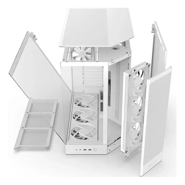 Case NZXT H9 Flow RGB+ (2025) All White