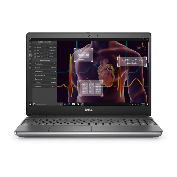 Dell Precision 7750; Core i7 10850H 2.7GHz/64GB RAM/512GB SSD PCIe/batteryCARE;WiFi/BT/SC/webcam/Q RTX 3000 6GB/17.3 FHD (1920x1080)/backlit kb/num/Win 11 Pro 64-bit
