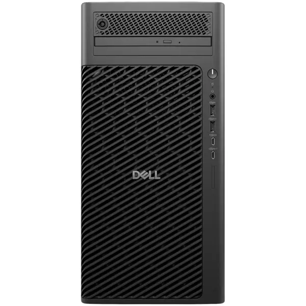 DELL PRO MAX T2 Tower, 500W, Intel Core Ultra 7 265, 32GB (2x16GB) DDR5 5600 MT/s, M.2 1TB SSD TLC PCIe g4, NVIDIA RTX 2000ADA 16GB 4 mDP to DP adpt, 2xDP, 3xUSB-C,1xTB4, 6xUSB-A, RJ-45, SD CR, Mouse/