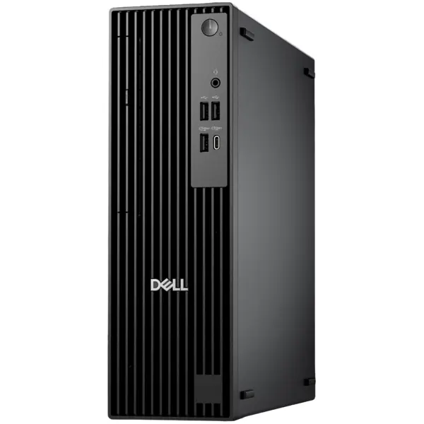 Dell Pro Slim QCS1250, 180W, Intel(R) Core(TM) i5-14500 vPro(R) (14 cores, up to 5.0GHz), 1x16GB 4800MT/s DDR5, M.2 512GB PCIe, Intel Integrated, Speaker, DP, HDMI, USB-C, 7xUSB-A, RJ-45, Mouse/Kb, Ub