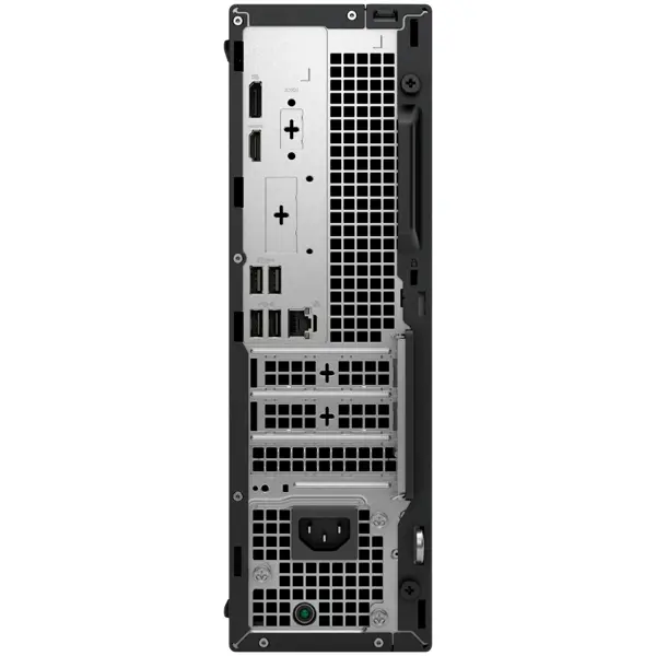 Dell Pro Slim QCS1255, 180W, AMD Ryzen 5 8600G (16 TOPS, 6 cores up to 5.0GHz)), 16GB DDR5 4800MT/s, M.2 512GB SSD, AMD Integrated Graphics, Wi-Fi+BT, SD CR, DP/HDMI/USB-C/USB-A/RJ-45,Speaker, Mouse/K