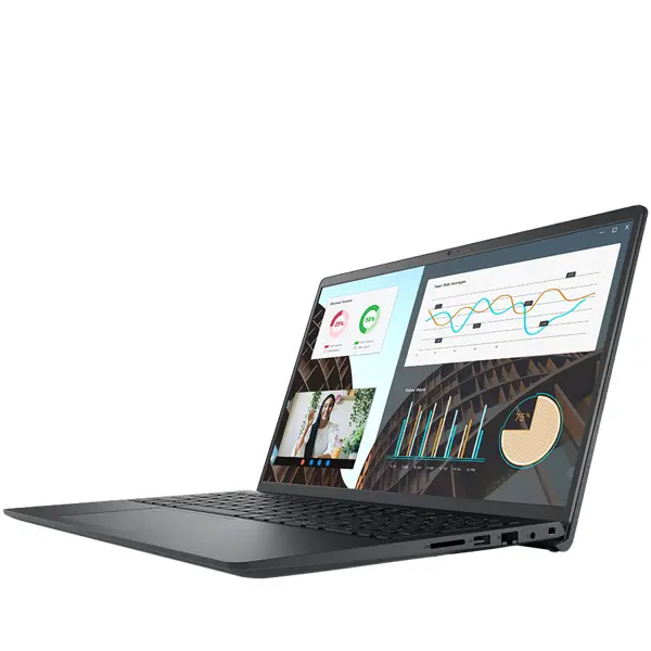 Dell Vostro 3530, 15.6" FHD (1920x1080), Intel Core i7-1355U (12MB, 5.00GHz), 16GB (2x8GB) DDR4, M.2 512GB PCIe, Intel Iris Xe, WiFi, BT, HDMI, USB-C, USB 3.2, USB 2.0, RJ-45, Cam, Mic, Backlit kb, Ub