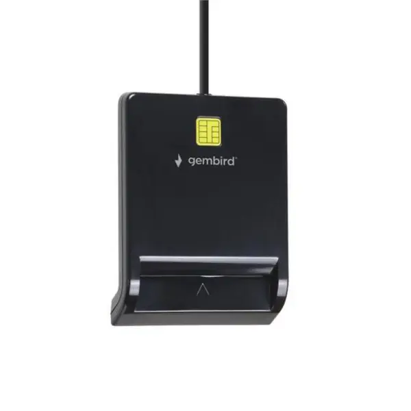 Gembird USB smart card reader, black