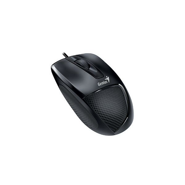 Genius DX-150, ergonomski miš, USB, crni