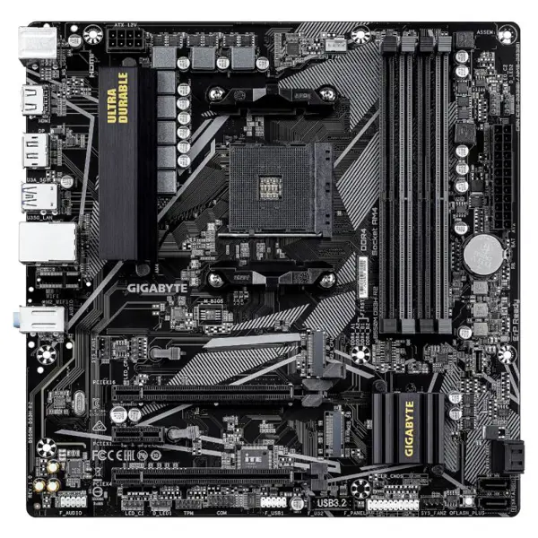 GIGABYTE B550M DS3H R2, DDR4, SATA3, USB3.2Gen1, DP, AM4 mATX