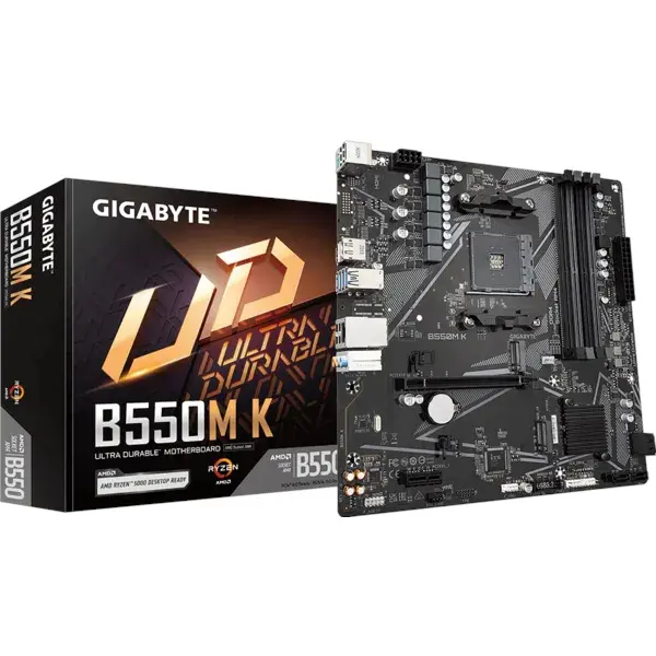 Gigabyte B550M K, AM4, mATX