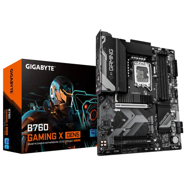 GIGABYTE B760 GAMING X GEN5, DDR5, SATA3, USB3.2Gen2, DP, LGA1700 ATX