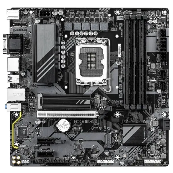 GIGABYTE B760M DS3H GEN5, DDR5, SATA3, USB3.2Gen2, DP, LGA1700 mATX