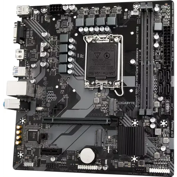 GIGABYTE B760M H DDR4, DDR4, SATA3, USB3.2Gen1, HDMI, LGA1700 mATX