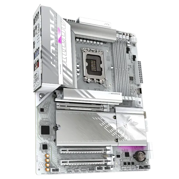 GIGABYTE B860 AORUS ELITE WF7 ICE, DDR5, SATA3, USB4, DP, Wi-Fi 7, LGA1851 ATX