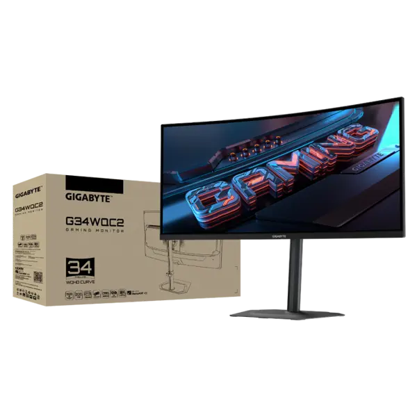 GIGABYTE G34WQC2 34" VA WQHD, 1ms, 200Hz gaming monitor