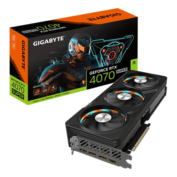Gigabyte GeForce RTX 4070 SUPER GAMING OC 12G - graphics card - GeForce RTX 4070 Super - 12 GB
