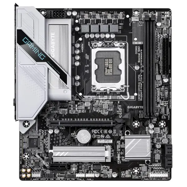 GIGABYTE H810M GAMING WIFI6, DDR5, SATA3, DP, USB3.2Gen1, Wi-Fi 6, LGA1851 mATX