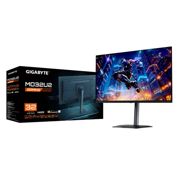 GIGABYTE MO32U2 31.5" OLED UHD, 240Hz, 0,03ms gaming monitor