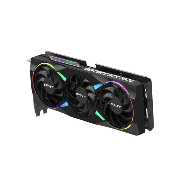 Grafična kartica Nvidia GeForce RTX 5070 EPIC-X RGB OC, 12GB GDDR7, PCIe x16, 3xDP 1xHDMI, PNY