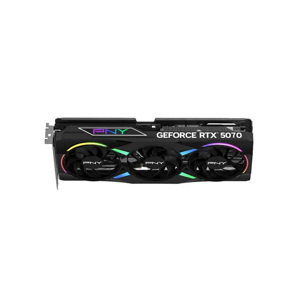 Grafična kartica Nvidia GeForce RTX 5070 EPIC-X RGB OC, 12GB GDDR7, PCIe x16, 3xDP 1xHDMI, PNY