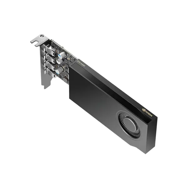 Grafična kartica NVIDIA RTX A400, 4GB GDDR6, PCIe 4.0 x8, Low Profile, PNY