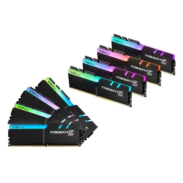 G.Skill TridentZ RGB Series - DDR4 - 256 GB Kit : 8 x 32 GB - DIMM 288-pin - unbuffered