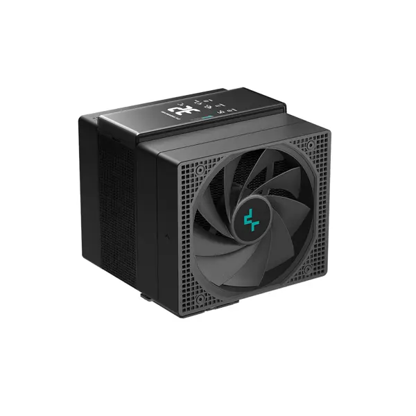 Hladilnik za procesor DeepCool ASSASSIN IV VC VISION, 140mm, Vapor Chamber, LCD, črn