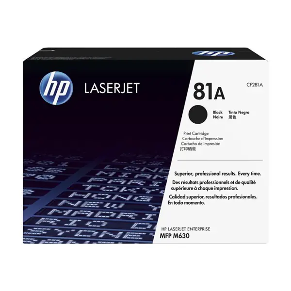 HP 81A Black Toner LJ Enterpr. MFP M630