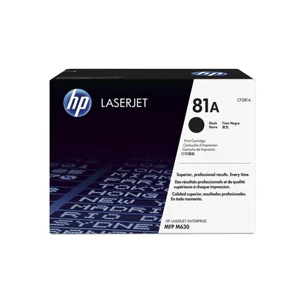 HP 81A Black Toner LJ Enterpr. MFP M630
