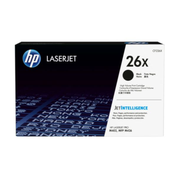 CF226A HP toner BLACK 26A, do 3100 str.