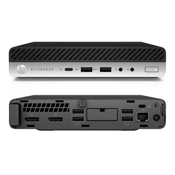 HP EliteDesk 800 G5 DM; Core i7 9700 3.0GHz/8GB RAM/256GB SSD PCIe;Intel UHD Graphics/Win 11 Pro 64-bit