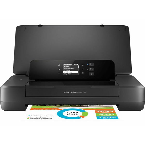 HP OfficeJet 200 Mobile Printer:E EUR/RU