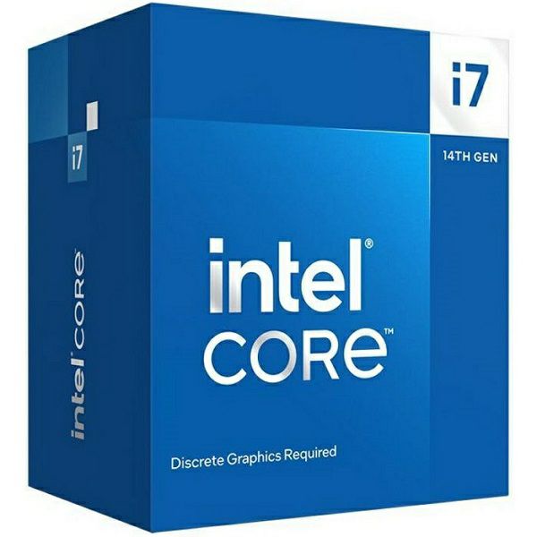 Intel Core i7 14700f, 2,1/5,4GHz, 20C/28T, LGA1700