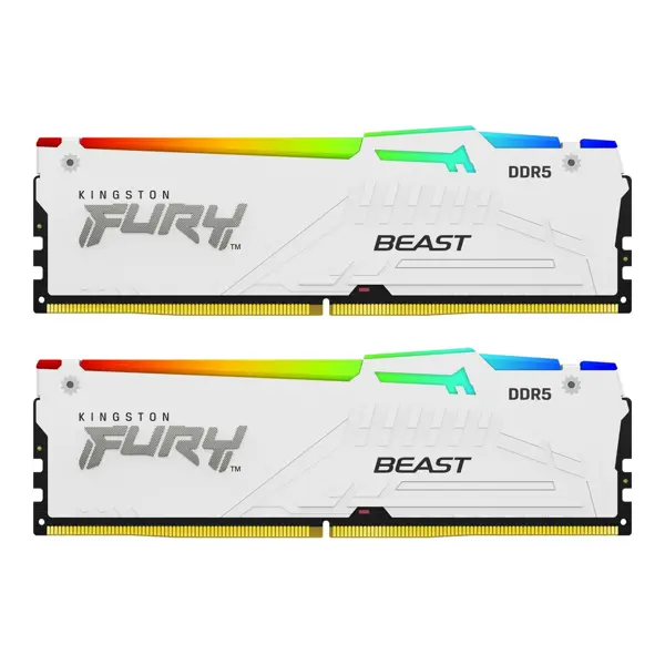 Kingston RAM FURY Beast RGB - 32 GB (2 x 16 GB Kit) - DDR5 6800 UDIMM CL34