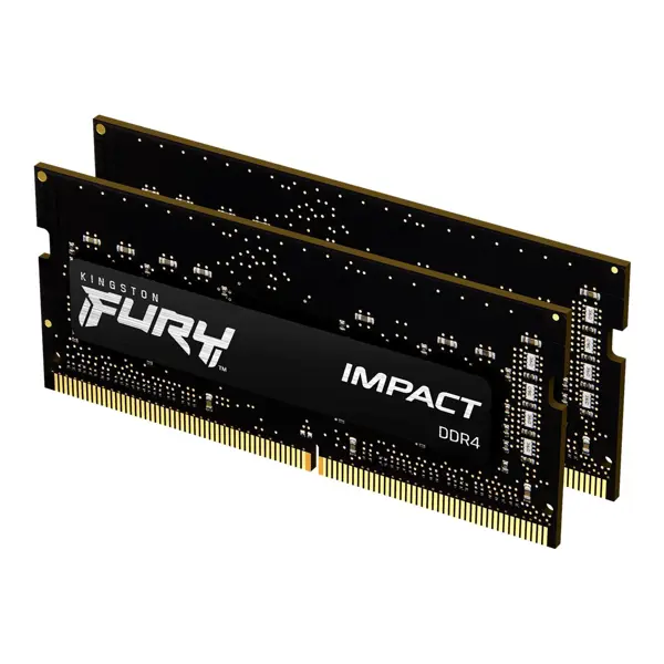 Kingston RAM FURY Impact - 32 GB (2 x 16 GB Kit) - DDR4 3200 SO-DIMM CL20