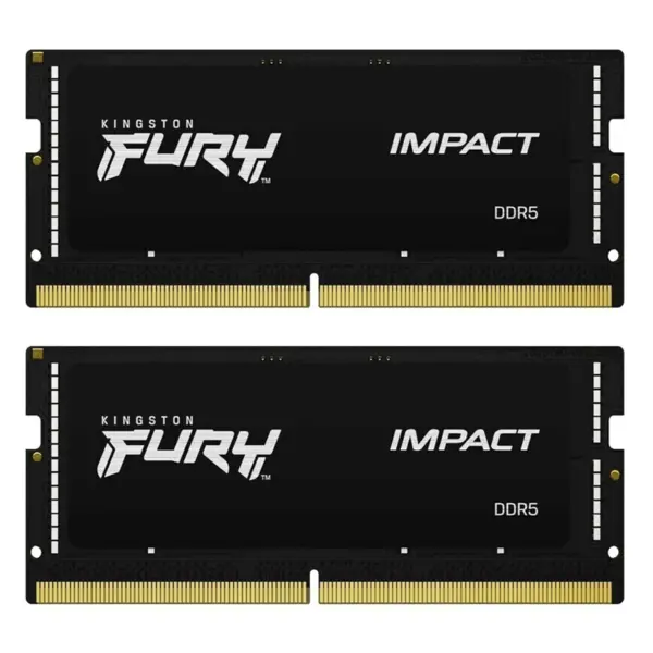 Kingston RAM FURY Impact - 32 GB (2 x 16 GB Kit) - DDR5 5600 SO-DIMM CL40