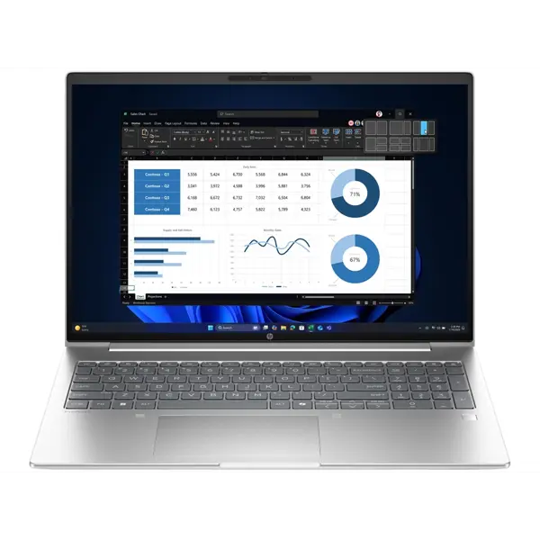 Laptop HP ProBook 4 G1i 16 | U7 255H | RTX 3050 (4 GB) / Ultra 7 / RAM 32 GB / SSD Pogon / 16,0″ WUXGA