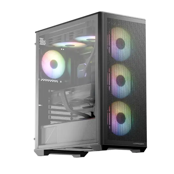 LC-Power 811B Meshwork_XL Dark, crno,bez napajanja