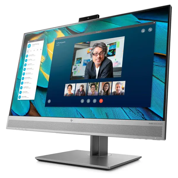 LCD HP EliteDisplay 24" E243m; black/silver;1920x1080, 1000:1, 250cd/m2, VGA, HDMI, DisplayPort, USB Hub, Webcam, Speakers, AG