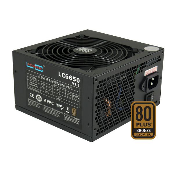 LC-Power napajanje LC6550 V2.3, ATX, 80+Bronze