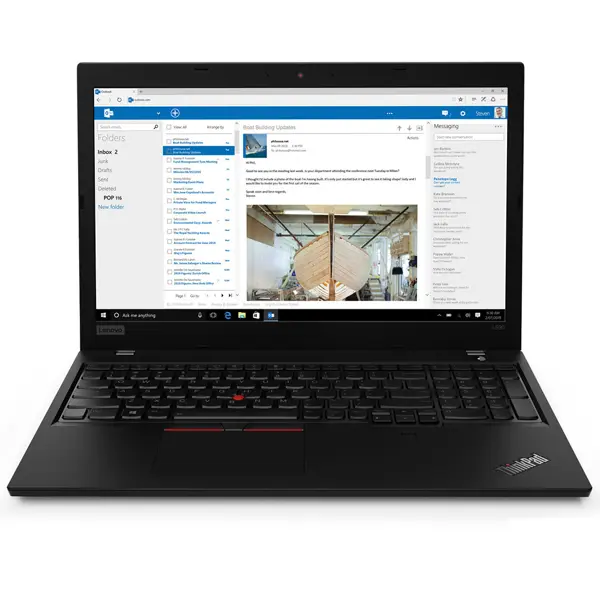 Lenovo ThinkPad L590; Core i5 8365U 1.6GHz/16GB RAM/256GB SSD PCIe/batteryCARE+;WiFi/BT/4G/SC/webcam/15.6 FHD (1920x1080)/num/Win 11 Pro 64-bit