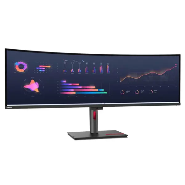 LENOVO ThinkVision P49W-30 124,49cm (49") QHD IPS 60Hz DP/HDMI/USB-C zvočniki ukrivljen monitor