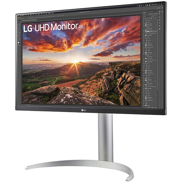 LG 27" LED IPS, 27UP850-W, DP, 2xHDMI, 4K, USB-C