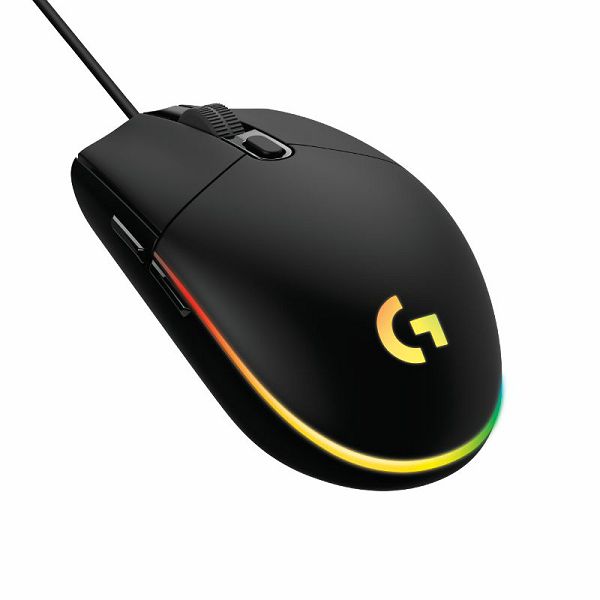 Logitech G102 LIGHTSYNC, crni