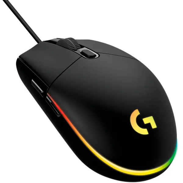 LOGITECH G102 LIGHTSYNC Gaming Mouse - BLACK - EER